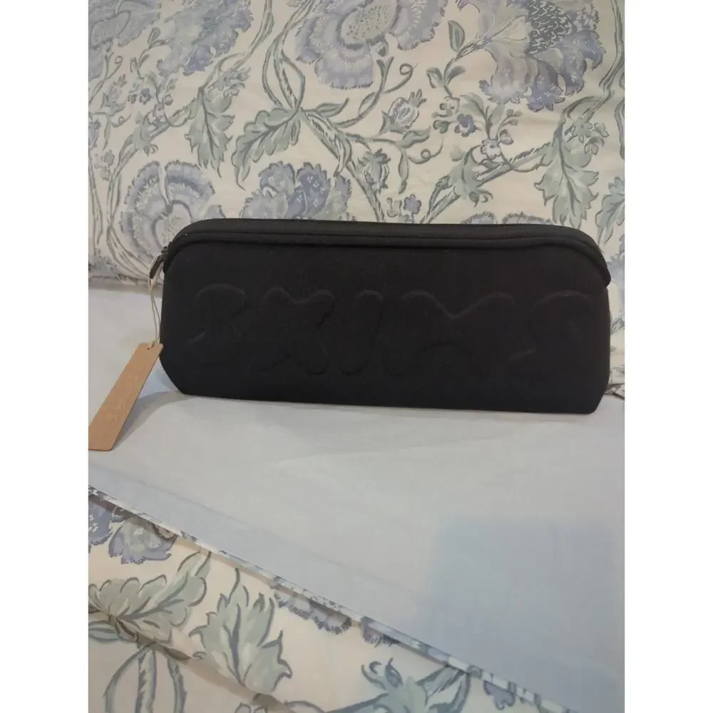 SKIMS Neoprene Black Pouch NWT